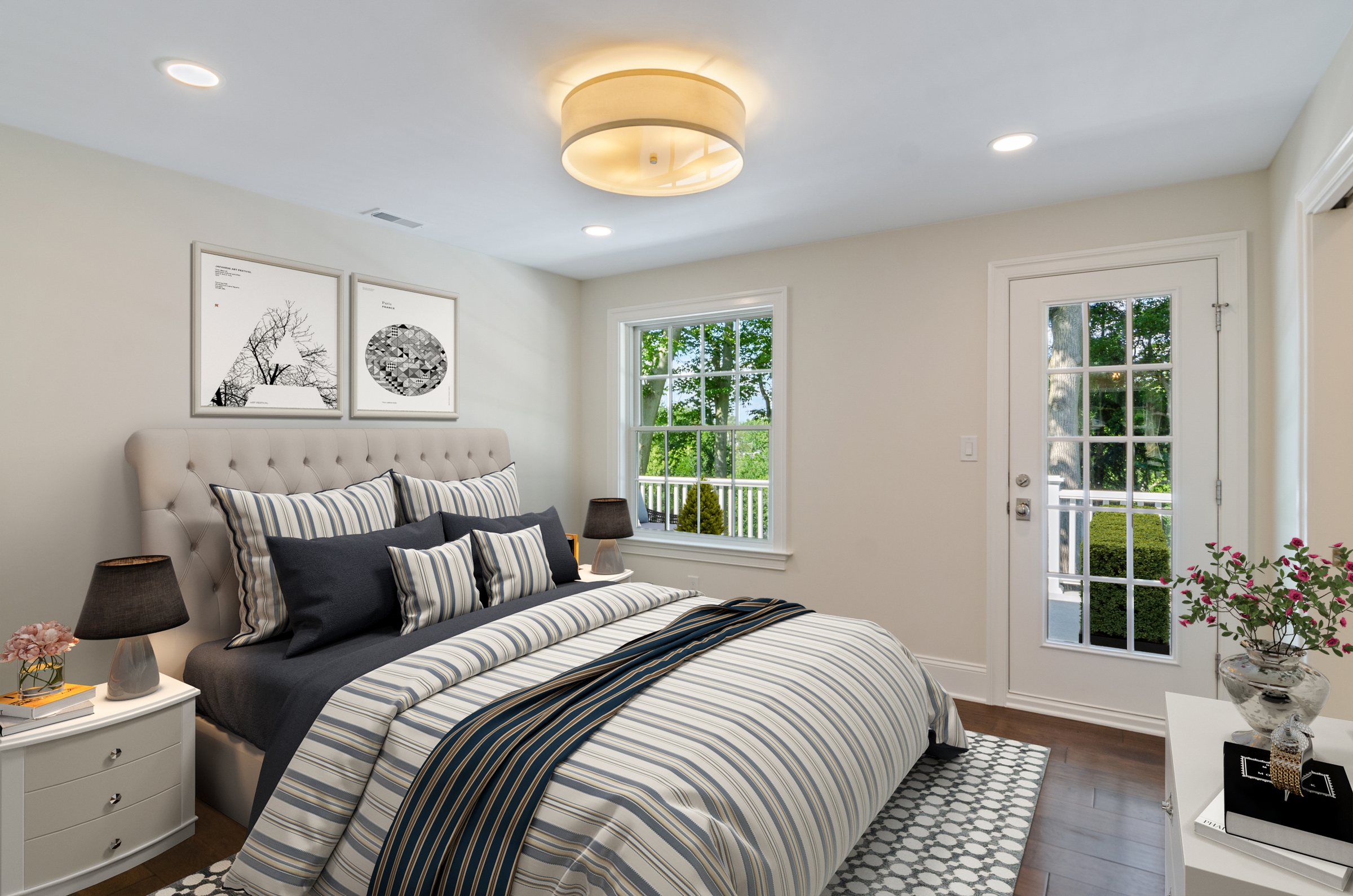 2nd Bedroom Staged